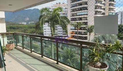 Apartamento com 3 dormitórios à venda, 83 m² por R$ 640.000,00 - Jacarepaguá - Rio de Janeiro/RJ