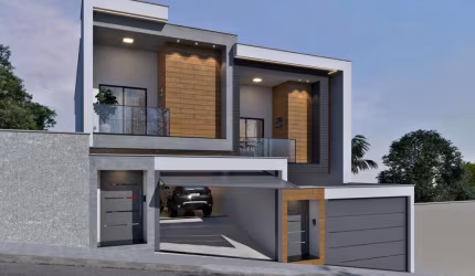 Casa para Venda em Santana do Paraíso, Cidade Nova, 3 dormitórios, 1 suíte, 2 banheiros, 4 vagas