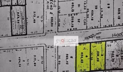 Terreno à venda, 454 m² por R$ 250.000,00 - Estrela - Ponta Grossa/PR