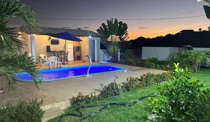 Casa para Temporada em Entre Rios, Condomínio Aguas de Sauípe, 3 dormitórios, 2 suítes, 2 banheiros, 2 vagas