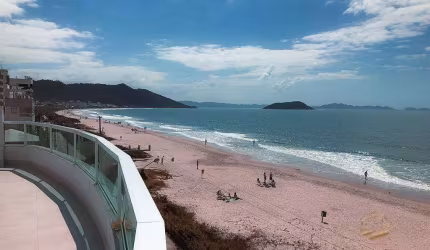 Apartamento com 3 dormitórios à venda, 106 m² por R$ 1.900.000 - Praia de Palmas - Governador Celso Ramos/SC