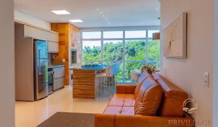 apartamento mobiliado frente mar
