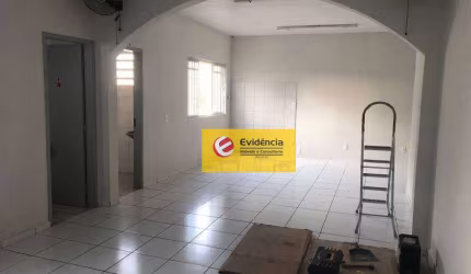 Salão para alugar, 90 m² por R$ 2.800,00/mês - Vila Alzira - Santo André/SP