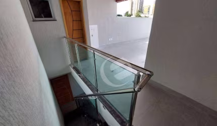Cobertura com 2 dormitórios à venda, 106 m² por R$ 559.999,99 - Vila Valparaíso - Santo André/SP
