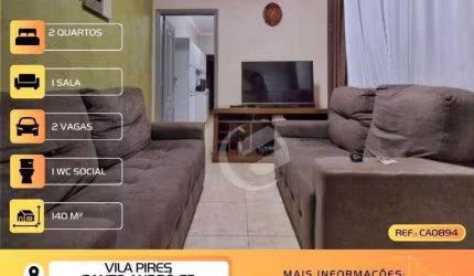 Casa com 2 dormitórios à venda, 140 m² por R$ 750.000,00 - Vila Pires - Santo André/SP