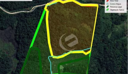 Sítio à venda, 173000 m² por R$ 743.900,00 - Lagoinha - Juquiá/SP