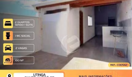 Cobertura com 2 dormitórios à venda, 100 m² por R$ 449.999,99 - Utinga - Santo André/SP
