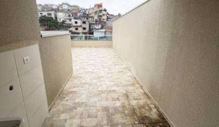 Cobertura com 2 dormitórios à venda, 78 m² por R$ 500.000,00 - Jardim Guarará - Santo André/SP