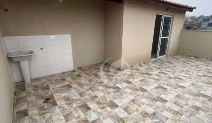 Cobertura com 2 dormitórios à venda, 82 m² por R$ 500.000,00 - Jardim Guarará - Santo André/SP