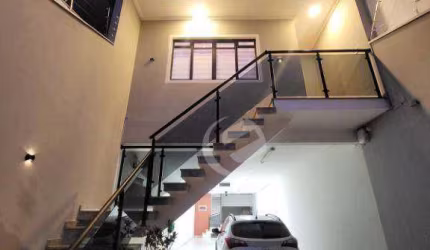 Sobrado com 3 dormitórios, 250 m² - venda por R$ 810.000,00 ou aluguel por R$ 6.342,12/mês - Jardim Milena - Santo André/SP