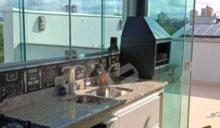 Cobertura com 2 dormitórios à venda, 94 m² por R$ 470.000,00 - Jardim Cambuí - Santo André/SP