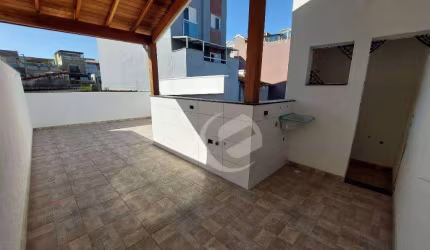 Cobertura com 2 dormitórios à venda, 78 m² por R$ 374.999,99 - Vila Linda - Santo André/SP