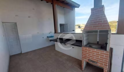 Cobertura com 2 dormitórios para alugar, 86 m² por R$ 2.720,00/mês - Vila Linda - Santo André/SP