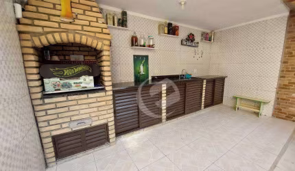 Sobrado com 3 dormitórios à venda, 188 m² por R$ 730.000,00 - Vila Scarpelli - Santo André/SP