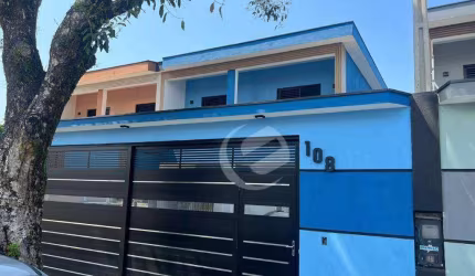 Sobrado com 3 dormitórios à venda, 123 m² por R$ 730.000,00 - Jardim Suarão - Itanhaém/SP
