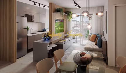 Upper Rooftop Residencial Apartamento 1 quarto com varanda