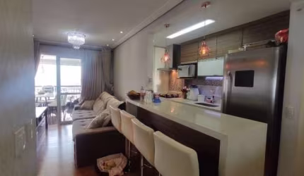 APARTAMENTO JD PIQUEROBY-65 MTS-2 DORMS, 1 SUÍTE, VARANDA GOURMET, 1 VAGA, LAZER COMPLETO