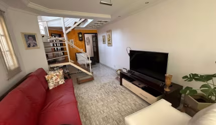 SOBRADO 125MTS-3 DORMS, 1 SUÍTE,ÁREA GOURMET, 2 VAGAS, CORREDOR LATERAL