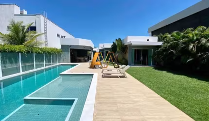 CASA 5 SUÍTES EM GUARAJUBA - VISTA PARA O LAGO