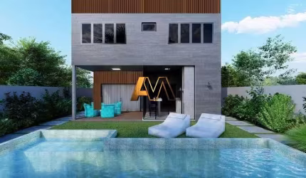 CASA 4 SUÍTES EM ALPHAVILLE LITORAL NORTE II