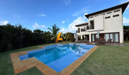 CASA 4 SUÍTES EM QUINTAS DE SAUÍPE - PORTEIRA FECHADA
