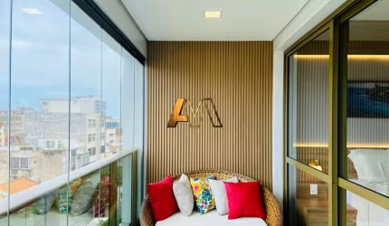 APARTAMENTO 1/4 FINAMENTE DECORADO NA BARRA