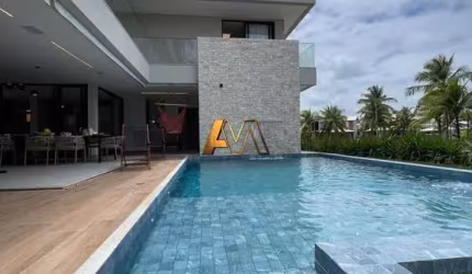Casa em Condomínio em Guarajuba, pé na areia