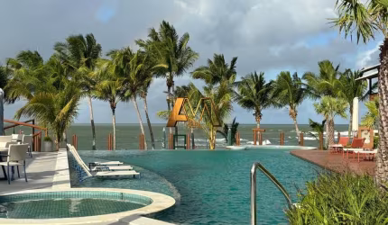 APARTAMENTO 4 SUÍTES VIST MAR PÉ NA AREIA - ITACIMIRIM
