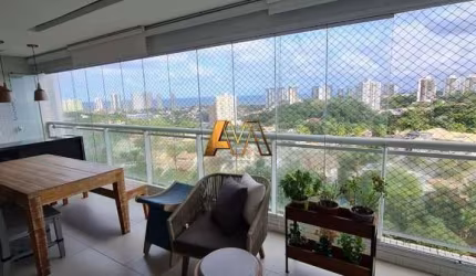 APTO VISTA MAR E ÁREA VERDE 4/4 SENDO 3 SUÍTES EM PATAMARES