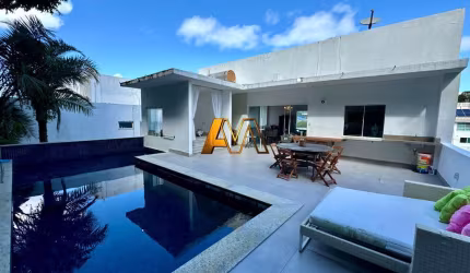 CASA 6 QUARTOS SENDO 4 SUÍTES NO ALPHAVILLE I