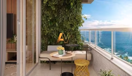 APARTAMENTO 2 QUARTOS 1 SUÍTE EM PIATÃ - VISTA MAR