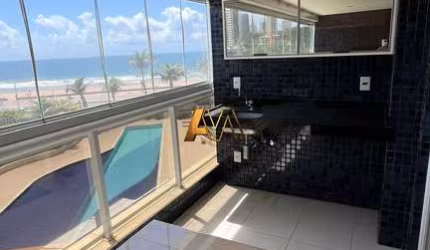 APARTAMENTO COM VISTA PARA O MAR TOTALMENTE NASCENTE.