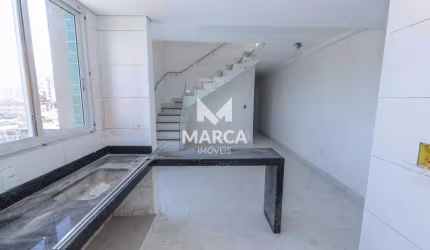Cobertura à venda, 3 quartos, 2 suítes, 2 vagas, Castelo - Belo Horizonte/MG