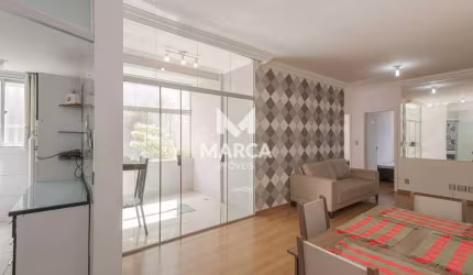 Apartamento para aluguel com 3 quartos, sendo 1 suíte, varanda e 2 vagas, com ou sem mobília, bairro Nova Granada - Belo Horizonte