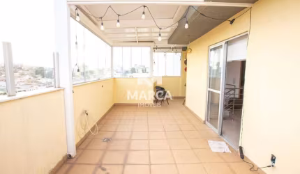 Cobertura para aluguel, 2 quartos, 1 suíte, 2 vagas, Santa Cruz - Belo Horizonte/MG