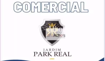 Área Comercial à venda, esquina do Condominio Park Real