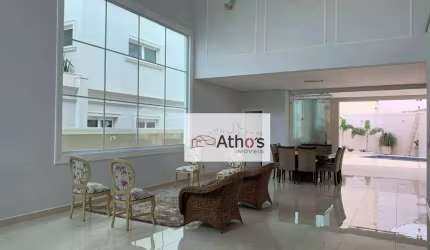 Sobrado alto padrão Maison Du Parc, 4 suites, sala ampla, cozinha, piscina, area gourmet, piscina, vaga para 4 carros