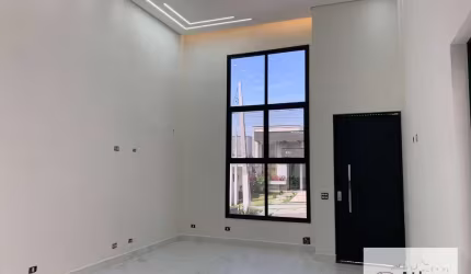 Casa a venda no Gran Reserve, Indaiatuba/SP, 3 dormitorios sendo 2 suítes, sala ampla e cozinha integradas, lavanderia, toda automatizada com Alexa