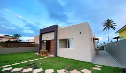 Casa com 3 dormitórios à venda, por R$ 950.000 - Barra do Jacuípe - Camaçari/BA