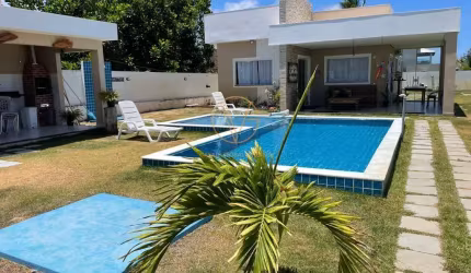 Casa com 3 dormitórios à venda, 230 m² por R$ 1.250.000,00 - Barra do Jacuípe - Camaçari/BA