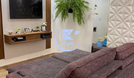 Excelente sobrado em condomínio com 2 quartos, closet, área Gourmet e playground