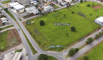 Área de 8802 m² à venda por R$ 5.850.000 - Parque Santa Rita - Goiânia/GO