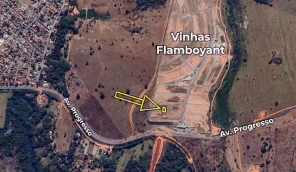 Lote de 250 m² à venda por R$ 350.000 de Vinhas Flamboyant - Senador Canedo/GO