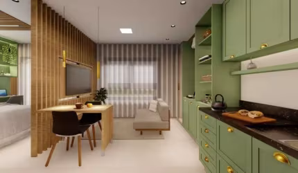 Flat de 39 m² à venda por R$ 625.000 no Setor Bueno - Goiânia/GO