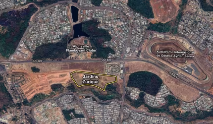 Lote de 484 m² à venda por R$ 1.690.000 no Jardins Zurique - Goiânia