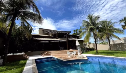 Sobrado de 535 m² com 04 suítes para alugar por R$ 29.000/mensais no Alphaville Flamboyant Residencial Cruzeiro do Sul - Goiânia