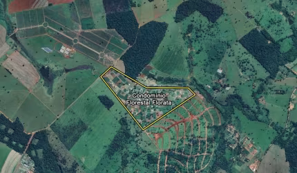 Lote de 2165 m² à venda por R$ 320.000 no Florata Condomínio Florestal - Santo Antônio de Goiás