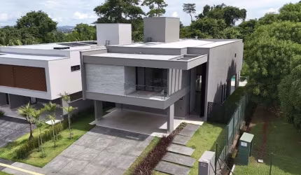 Sobrado de 435 m² com 05 suítes à venda por R$ 6.580.000 no Alphaville Flamboyant Residencial dos Ipês - Goiânia