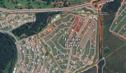 Área de 279 m² à venda por R$ 250.000 no Jardins Parma - Senador Canedo