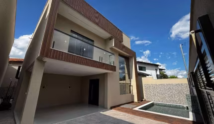 Sobrado de 217 m² com 04 suítes à venda por R$ 1.350.000 no Setor Jaó - Goiânia